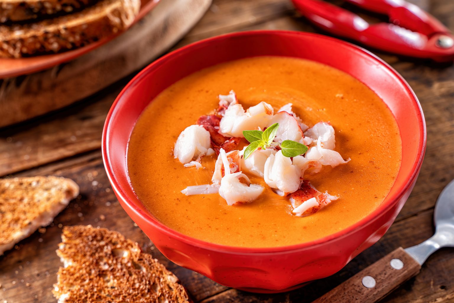 Creamy Lobster Bisque – Fishermans Plate